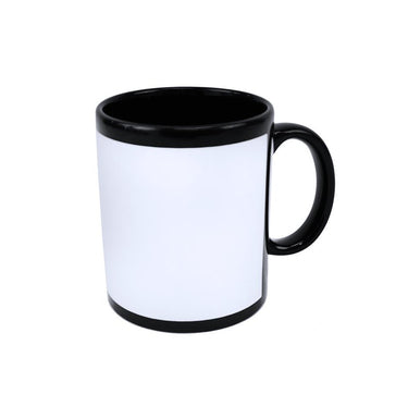 Taza de sublimación Negra con Ventana